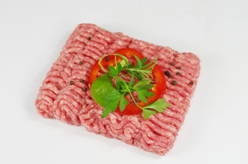 raw minced  meat