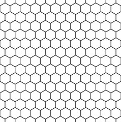Seamless hexagonal background