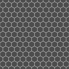 Seamless hexagonal background