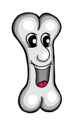 Bone with smile