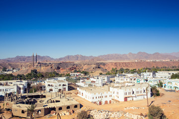 Fototapeta na wymiar Top view of the Sharm el Sheikh