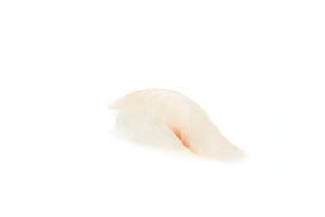 Tali, Nigiri, Sushi, auf weißem Hintergrund, Foodfotografie
