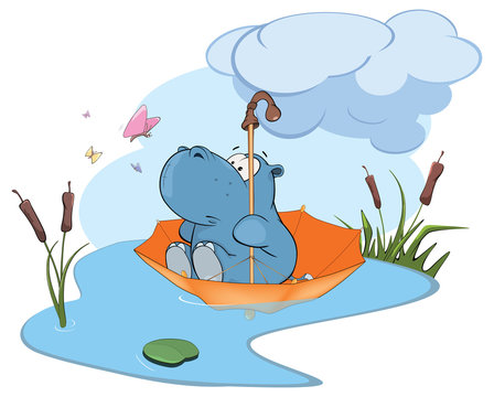 Hippo Adventure cartoon