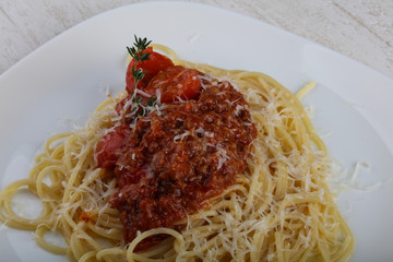 Spaghetti bolognese