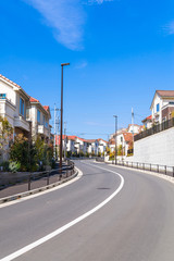 郊外の分譲住宅地