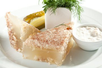 Meat Aspic with Herbs