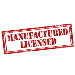 Manufactured Licensed-stamp