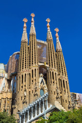 Obraz premium Sagrada Familia in Barcelona