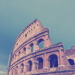 Naklejka premium Colosseum in Rome, Italy