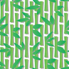 Bamboo seamless pattern
