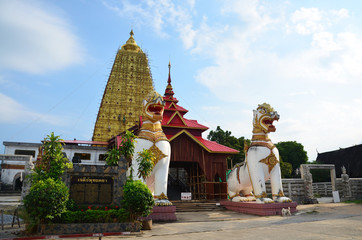 Singha at Chedi Buddhakhaya location at near Wat Wang Wiwekaram