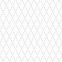 Seamless vector background with volume light rhombuses. Modern volume geometric pattern with repeating shapes