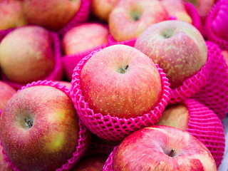 Fresh organic apples