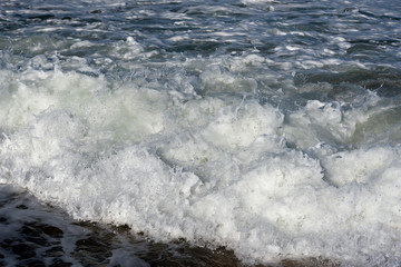 Foamy wave.