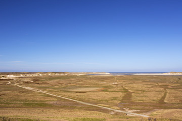 The Slufter valley on the island of Texel, The Netherlands