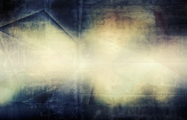 Abstract digital colorful background, grungy wall