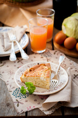 A Piece of Easy Cabbage, Egg and Cumin Pie