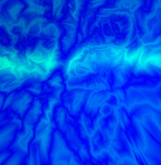 Fototapeta na wymiar Абстрактный голубой фон линии волны и свечение. Имитация воды бассейна 