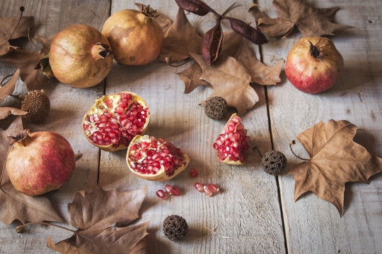 Pomegranate fruit for heathy life