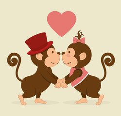 funny monkey design  © Gstudio