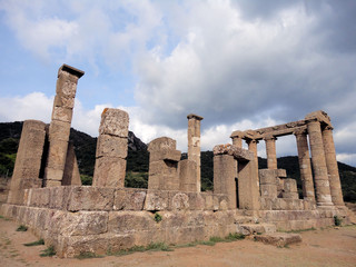 Fototapeta na wymiar Tempio di antas