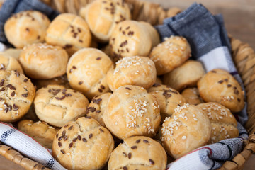 Small Bread Stuffed With Yogurt