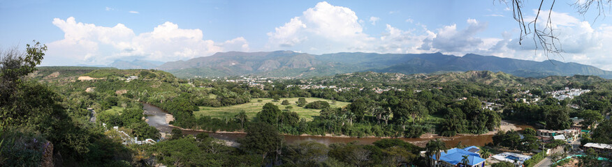Fototapeta na wymiar Sumapaz River Valley. Colombia
