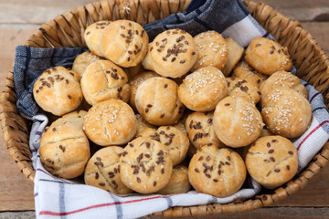 Small Bread Stuffed With Yogurt