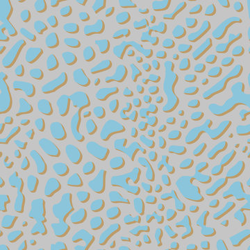 Seamless vector background with coral