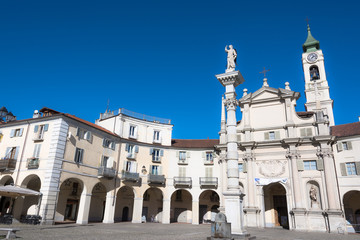 Piazza dell’Annunziata in Venaria Reale, Italy