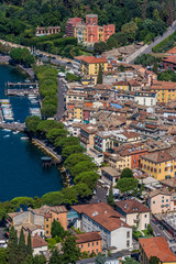 Beautiful harbour city garda of the lake Garda in Italy - Destination for vacation