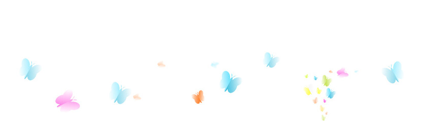Schmetterlinge fliegen banner Hintergrund bunt © eflstudioart