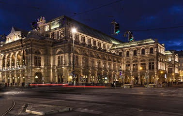 Fototapeta na wymiar Wien Staatsoper