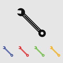 Spanner icon / Wrench icon