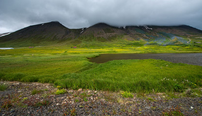 Fototapeta na wymiar Eyjafjordur peninsula, Iceland