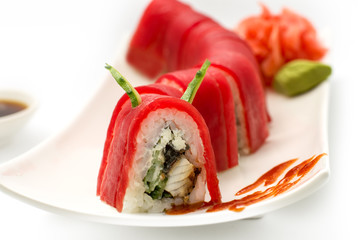 Sushi Red Dragon Красный дракон