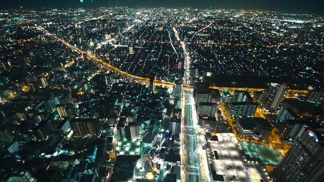 Night view of Osaka 大阪の夜景