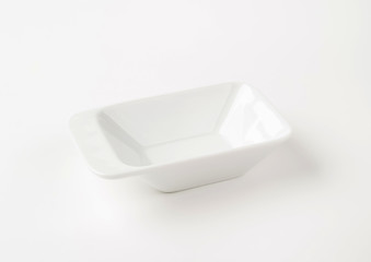 small white dish