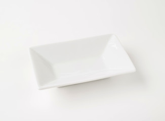 small white dish