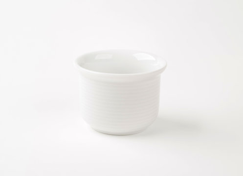 white cup without handle