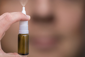 Nasal spray for colds