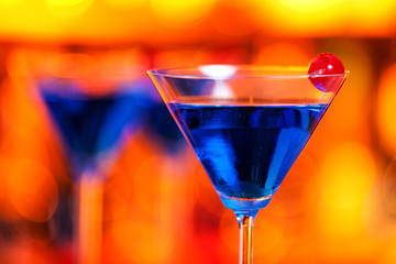 Cocktails Collection - Blue Martini