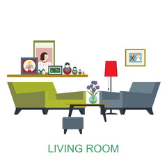 Living room interior - 103130492
