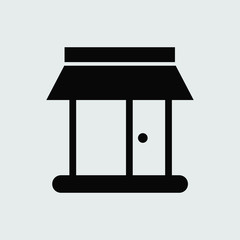 Shop building icon