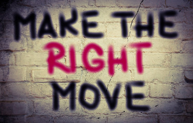 Make The Right Move Concept
