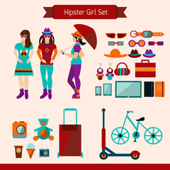 Hipster Girl Set