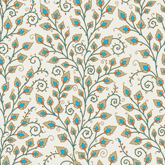 Medieval Seamless Pattern.