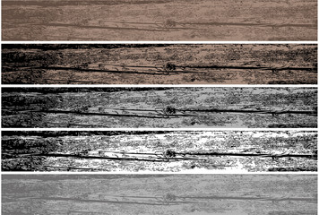 Holzlatten Textur Vektor
