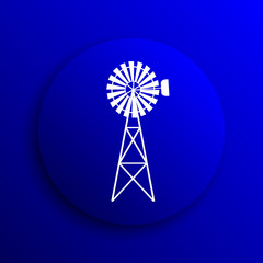 Classic windmill icon