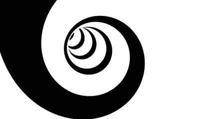 abstract optical art loop